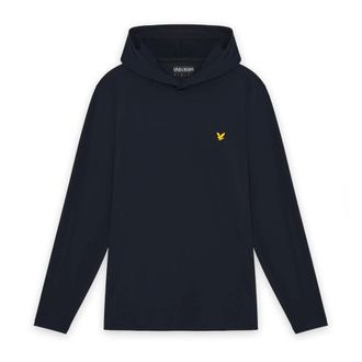 Lyle & Scott Golf Core Midlayer Hoodie - Heren - Sweatshirts & Hoodies - Blauw - Maat: 2XL Poliester