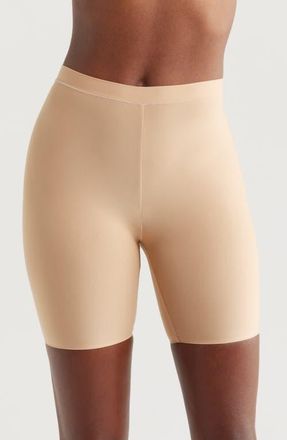MeUndies DreamSeam Long Boyshorts in Latte at Nordstrom, Size X-Small