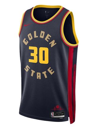Nike NBA Stephen Curry City Edition Swingman jersey - Blauw