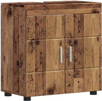 vidaXL Bathroom Cabinet Set TULUM Old Wood 60 x 34 x 63 cm vidaXL
