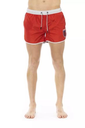 Dirk Bikkembergs Zwemshorts Rode Patches