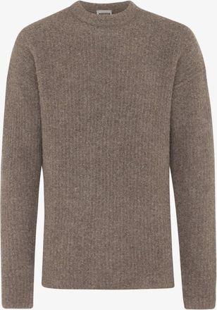 Genti Monogram Relaxed Round Neck | Bruin