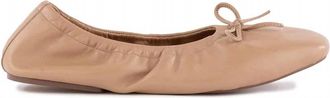 Seychelles Womens Breathless Leather Flat In Nude