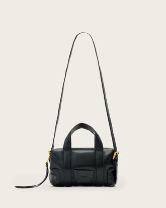 AllSaints Ares Grain Compact Crossbody Bag