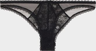 Kiki De Montparnasse Dahlia Scalloped Floral Lace Panty