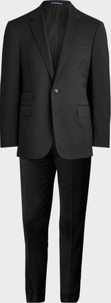Ralph Lauren Purple Label Gregory Hand-Tailored Wool Serge Suit