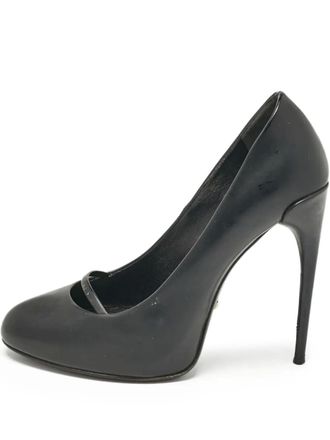 Gucci leather heeled pumps - Black