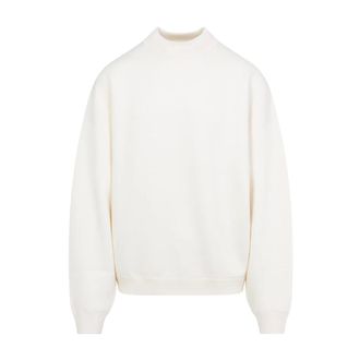Fear of God Maglione a collo alto Double Knit - - Sweatshirts & Hoodies - Uomo - Bianco - L