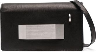 Rick Owens Griffin messenger bag - unisex - Calf Leather - One Size - Black