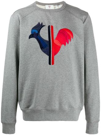 Rossignol Trui met borduurwerk - Grijs