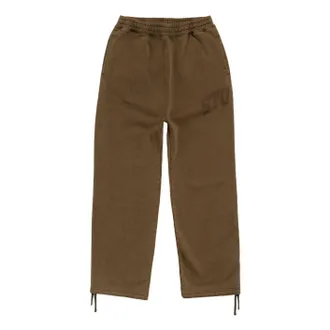 St&uuml;ssy Faded Graphic Fleece Pants Washed Olive 116667-OLIV