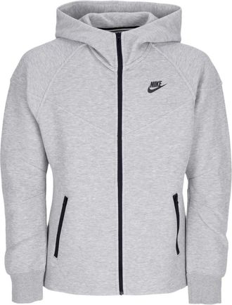 Nike Sportief Hoodie met Rits - Dames - Sportshirts - Grijs - XS - Fitness