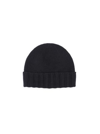 Drumohr Mens Hats Black Cashmere