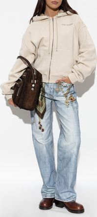 Acne Studios Hoodie, Womens, Cream