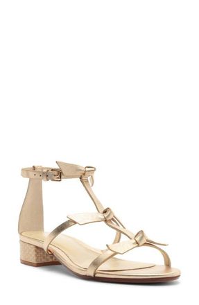 Alexandre Birman Slim Lolita Sandal in Golden at Nordstrom, Size 8.5