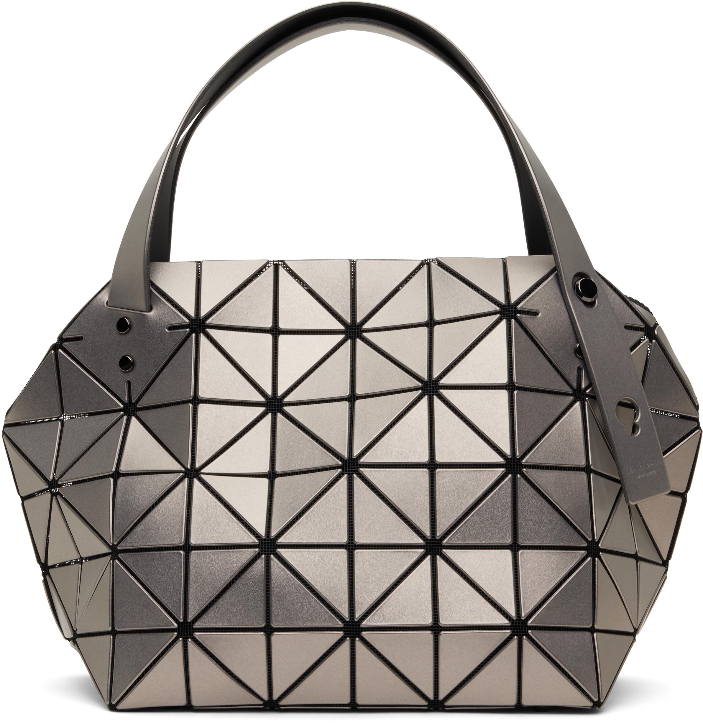 Bao Bao Issey Miyake Green & Gray Connect Bag from $260.00