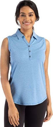 Cutter & Buck Forge Eco Stretch Recycled Womens Sleeveless Polo