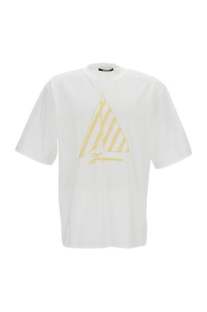 Jacquemus White Crew Neck T-Shirts