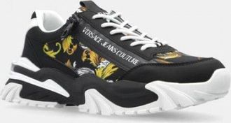 Versace Detailed Logo Low-top Sneakers