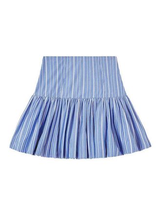 Ganni Organic Cotton Mini Skirt