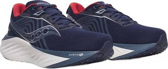 Saucony Mens Triumph 22 Running Shoes In Navy/ Dusk Marine