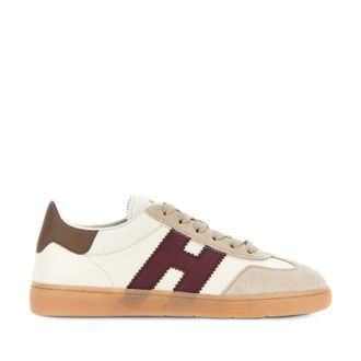 Hogan Burgundy Low-Top Sneakers