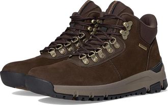 Dunham Alpine Mid Boots Mens Boots Dark Brown Leather : 10.5 D (M), Leather/Rubber