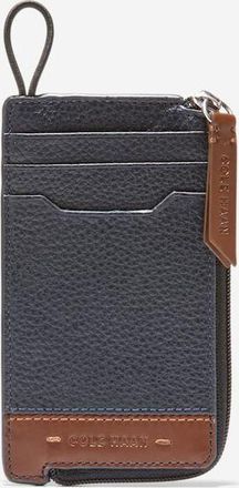 Cole Haan Mens Triboro L Zip Card Case - Blue