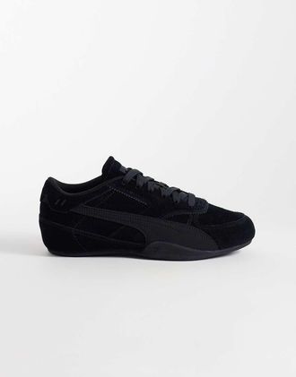 Puma Bella Mina - Sneakers nere in camoscio-Nero