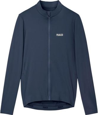 PEdALED Element Long Sleeve Jersey Velotrikot f&uuml;r Herren | blau