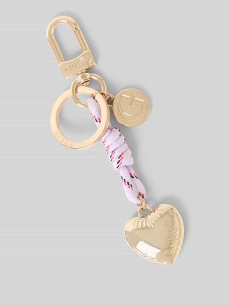 Guess Damen Schl&uuml;sselanh&auml;nger mit Logo-Detail in Lila, Gr&ouml;&szlig;e 1