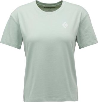 Black Diamond Heritage Badge S/S Tee T-Shirt f&uuml;r Damen | grau