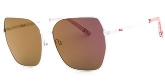 Fila SFI393 695X Womens Sunglasses White Size 61