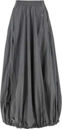 Balenciaga Rokken, Dames, Grijs, S, Maxi Rok