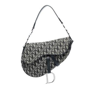 Dior Pre-owned Dior Diorissimo Canvas Saddle Bag Ladies RU 0042