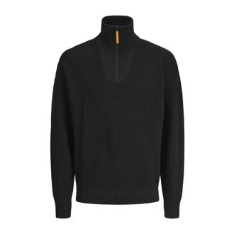 Jack & Jones Truien & Vesten, Heren, Zwart, 6Xl, Turtleneck Trui