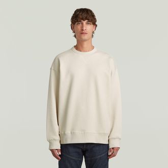 G-Star GS-01 Relaxed Sweater - Wit - Heren