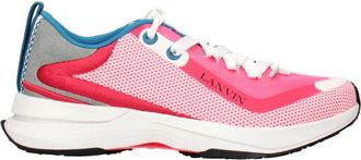 Lanvin L-i Mesh Sneakers - Heren - Sneakers - Roze - 40 EU - Leer - Schoenen