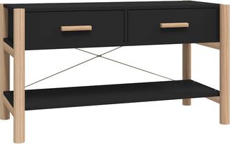 vidaXL Vidaxl - Mueble Para Tv Madera Contrachapada Negro 82x38x45 Cm