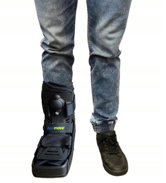 OEM ++actimove Pro Tobillera Y Soporte Para Pie, Puntera Baja Cerrada, Talla L, Color Negro (7627633) (k=16)