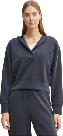 Casall Peachy Hoodie - Dames - Hoodies - Blauw - M - Hoodies & sweatvesten