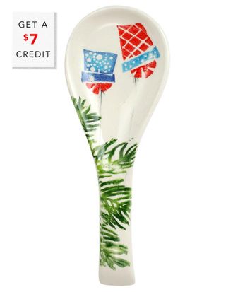Vietri Vietri Nutcrackers Spoon Rest With $7 Credit