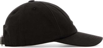 Isabel Marant Womens Black Cotton Tomas Baseball Cap Faded Exterior: Cappelli E Fasce Per Capelli Hat