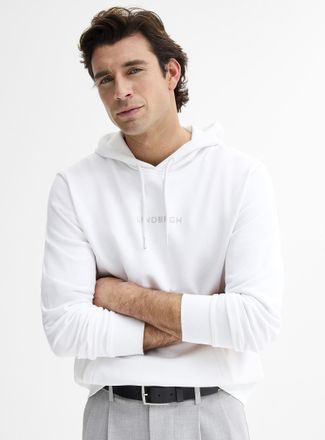 Lindbergh Mens Minimalist logo hoodie