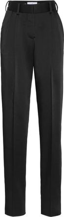 Philipp Plein Suit Broeken - Dames - Slim Fit Broeken - Zwart - L - Leer - Broeken