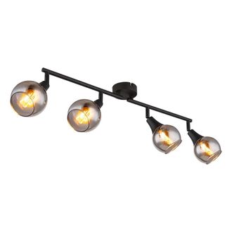Globo Lighting Foco - Glyptar - Negro - Metal - Foco De Superficie - E14 - Globo
