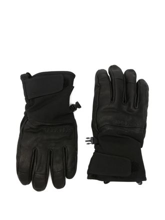 Rossignol Elite leather gloves - women - Polyester/CALFSKIN - L - Black