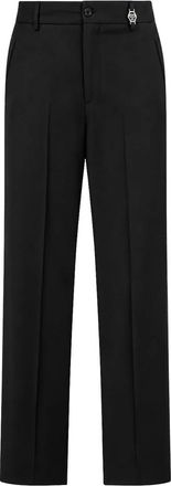 Philipp Plein Pantaloni a gamba larga - - Trousers - Uomo - Nero - 6XL