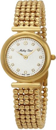 Mathey-Tissot Allure Crystal White Dial Ladies Watch D539PI