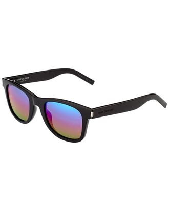 Saint Laurent Unisex SL51RAINBO-30001418001 50mm Sunglasses